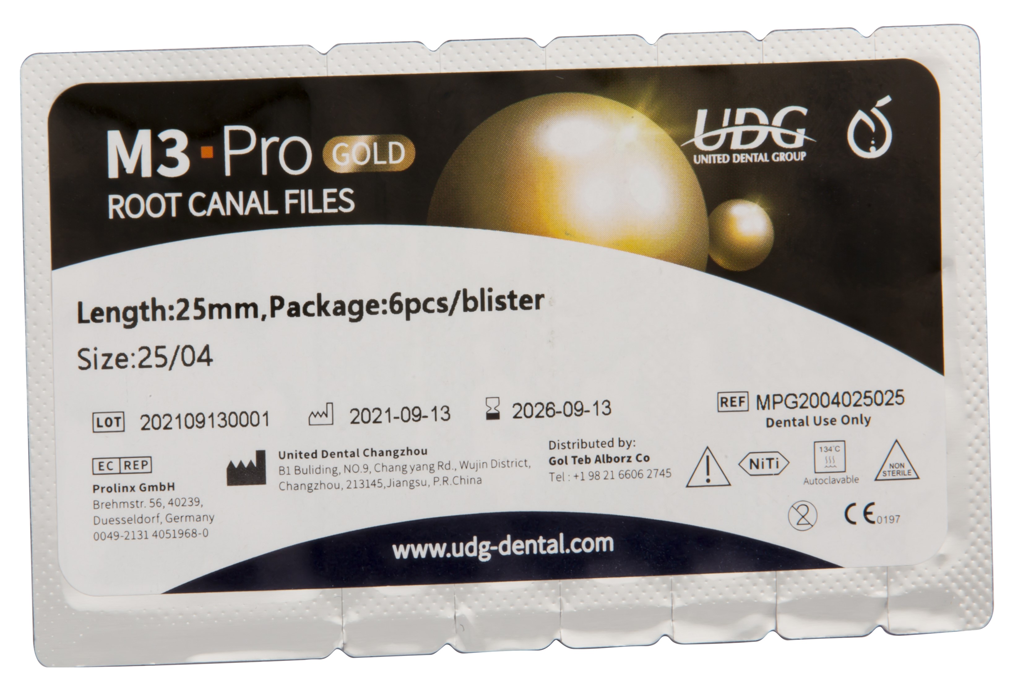 فایل روتاری ام تری پرو گلد (%4*25) M3 Pro Gold